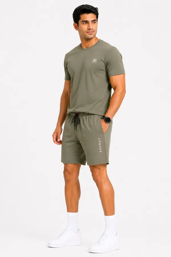 Men's_Round_Neck_T-Shirt_with_Trouser_&_Shorts