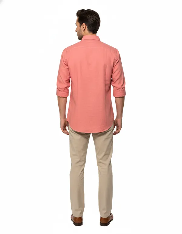 Black_&_Dusty_Rose_Pack_Of_2_Linen_Plain_Premium_Shirts_For_Men