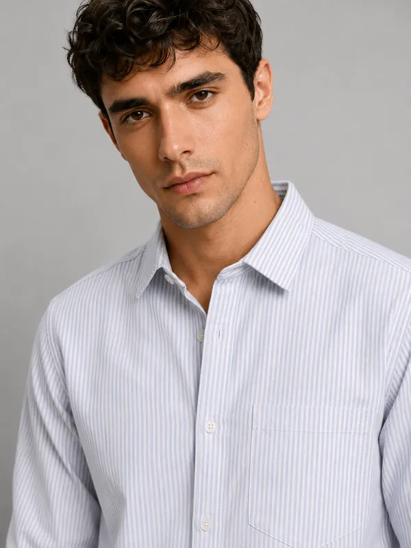 ARVEST_Light__Sky_Blue_Oxford_Stripe_Premium_Cotton_Shirt
