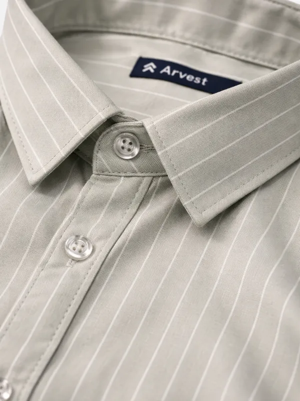 Greyish_Green_&_Slate_Blue_Of_2_Pinstripe_Premium_Shirts_For_Men