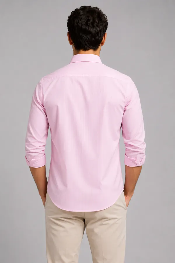 ARVEST_Blush_Pink_Pinstripe_Oxford_Cotton_Shirt