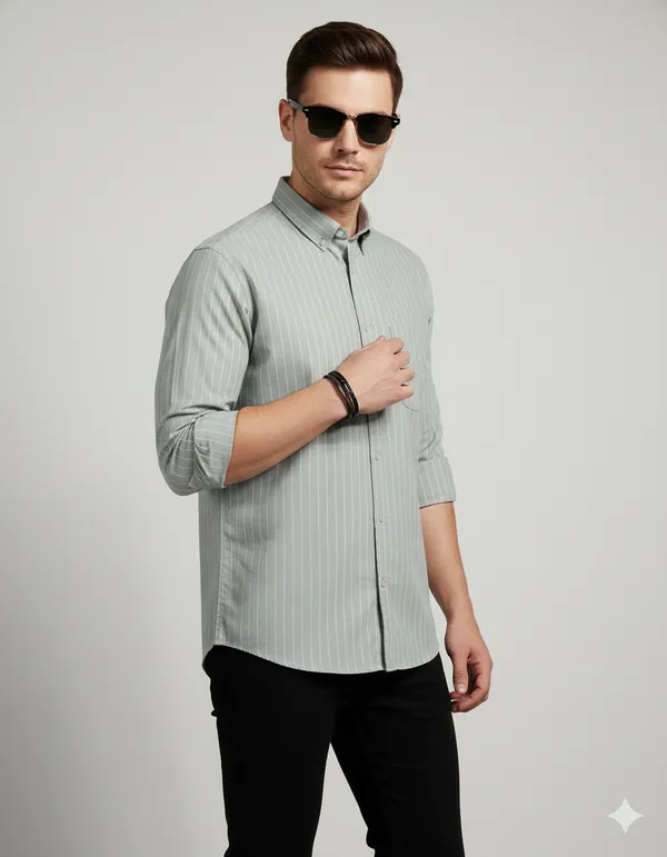 Men_PinStriped_Casual_Shirt