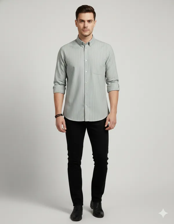 Men_PinStriped_Casual_Shirt