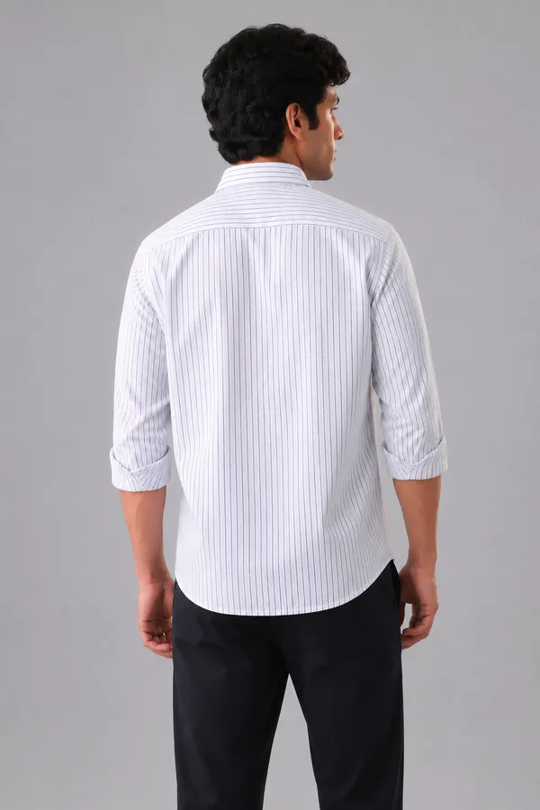ARVEST_White_Pinstripe_Oxford_Cotton_Shirt