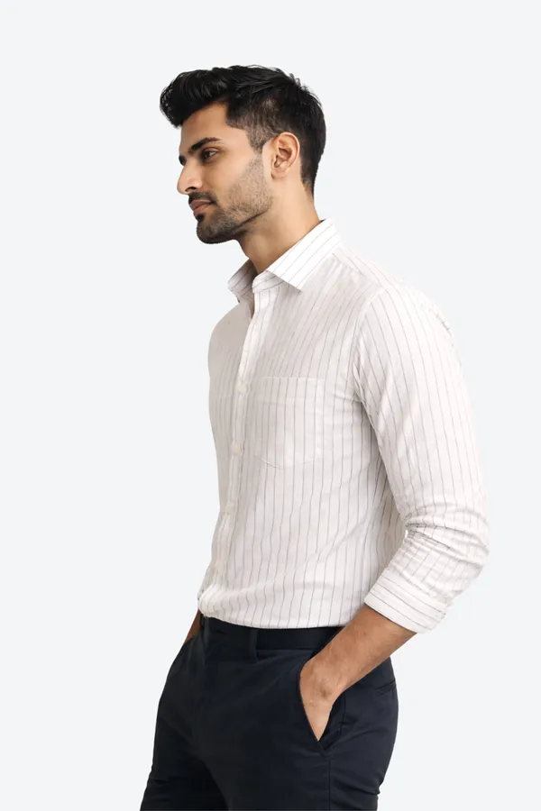 Men_White_PinStriped_Casual_Shirt