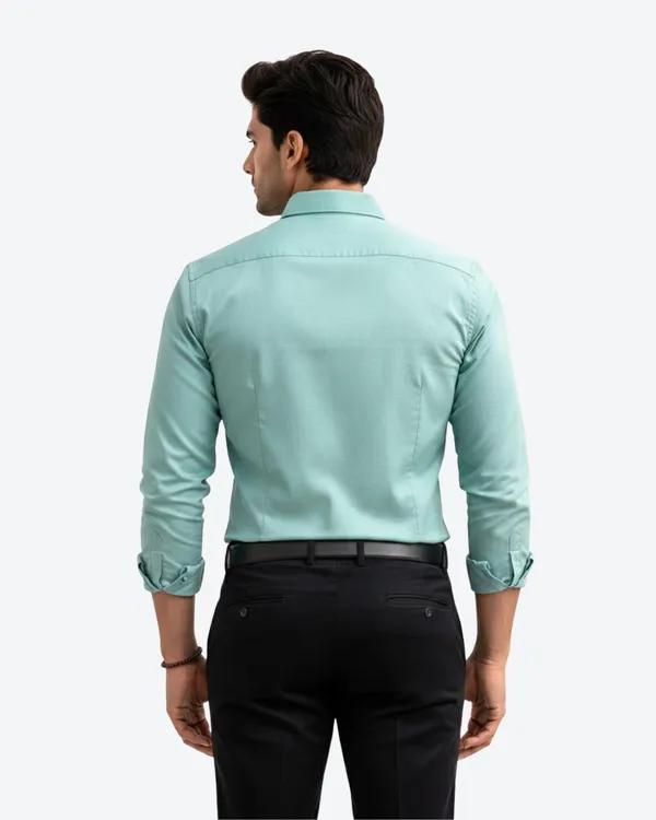 Men_Aqua_green_Cotton_Embroidered_Casual_Shirt