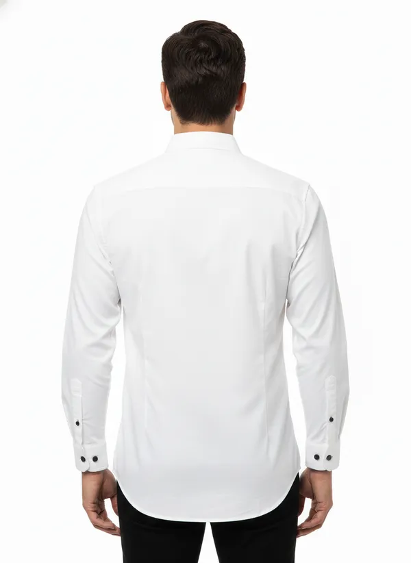 Blue_&_White_Pack_Of_2_Combo_Cotton_Plain_Shirts_For_Men