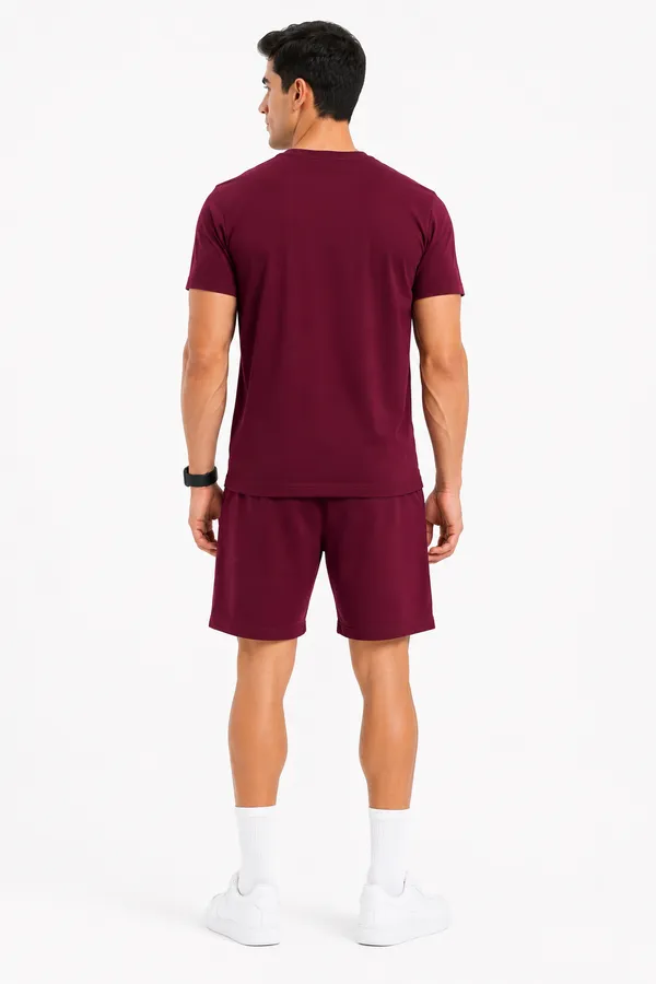 Men's_Round_Neck_T-Shirt_with_Trouser_&_Shorts