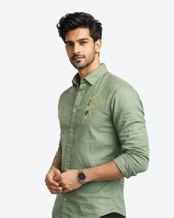 Men_Sage_Green_Cotton_Embroidered_Casual_Shirt