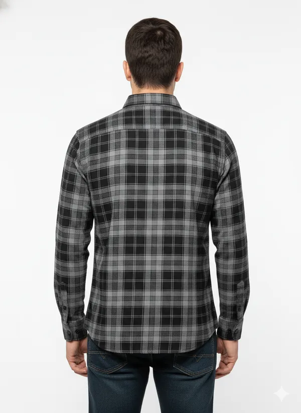 Grey_Cotton_Checked_Shirts_For_Men