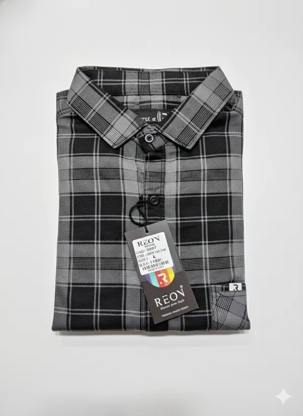 Grey_Cotton_Checked_Shirts_For_Men
