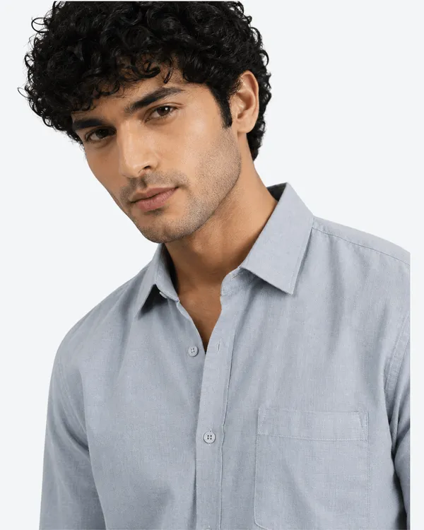 Dusty_Blue_&_Olive_Green_Of_2_Linen_Plain_Premium_Shirts_For_Men