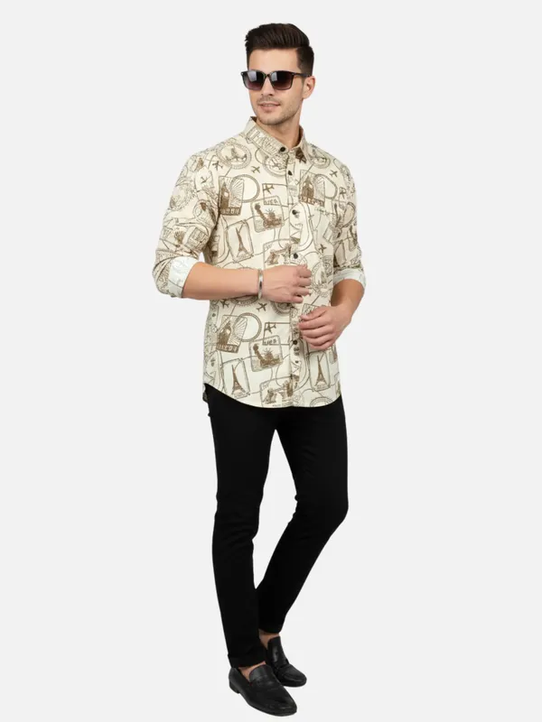 Classic_Beige_Travel-Inspired_Graphic_Print_Shirt