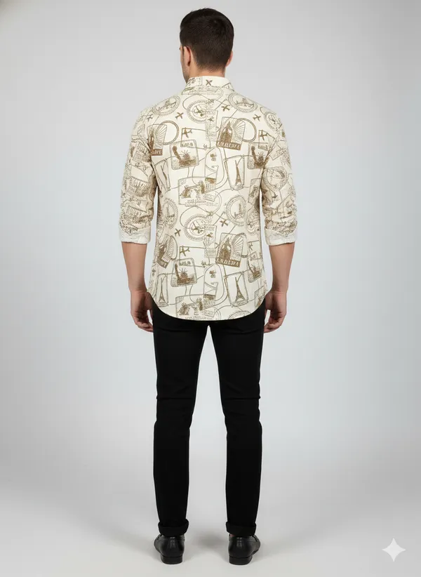 Classic_Beige_Travel-Inspired_Graphic_Print_Shirt