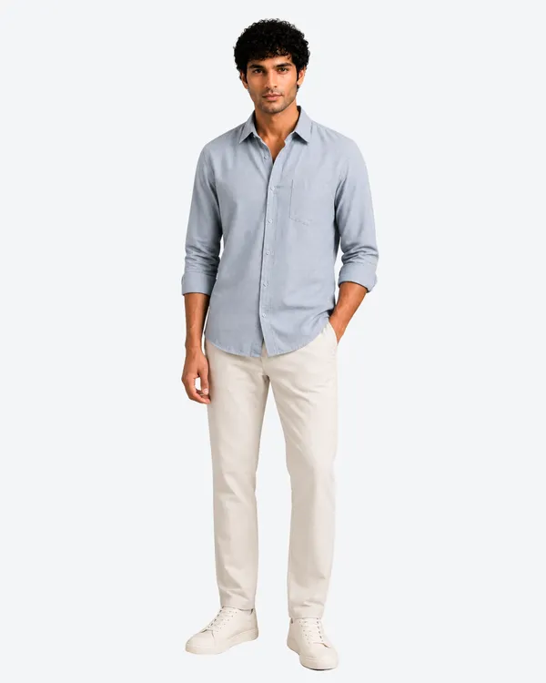 Dusty_Blue_&_Sky_Blue_Of_2_Linen_Plain_Premium_Shirts_For_Men