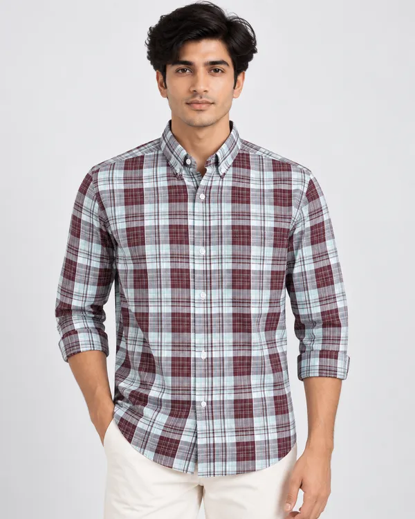 Maroon_Aqua_Blue_Micro_Plaid