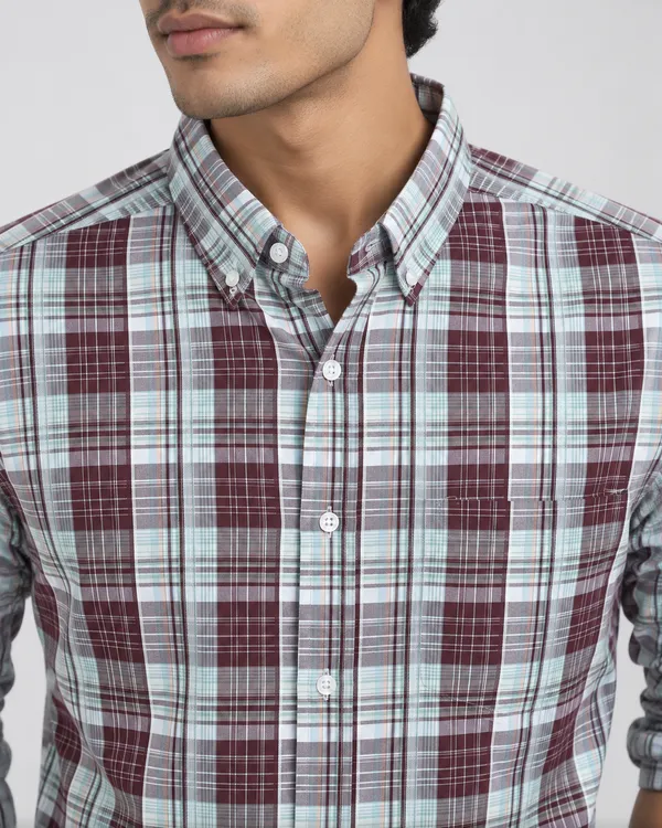 Maroon_Aqua_Blue_Micro_Plaid