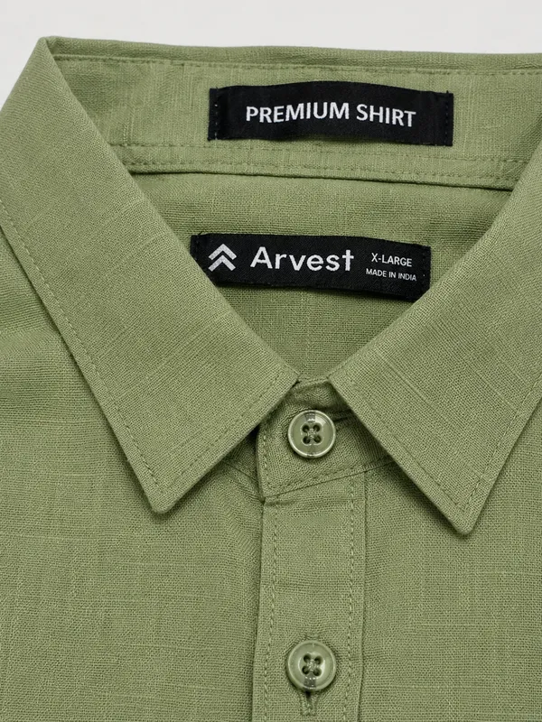 Dusty_Rose_&_Sage_Green_Pack_Of_2_Linen_Plain_Premium_Shirts_For_Men