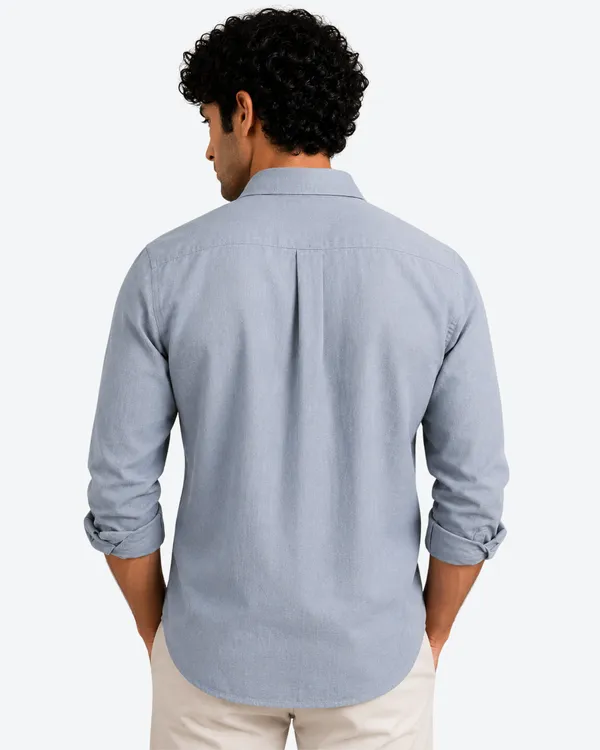 Burgundy_&_Blue__Pack_Of_2_Linen_Plain_Premium_Shirts_For_Men