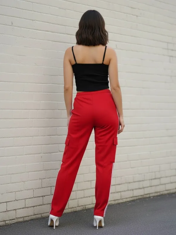 Black_Heart_Crop_Top_&_Track_Pants_Co-Ord_Set_For_Women|_Model_Height_5.8inch_,_Fabric_All_Way_Stretchable