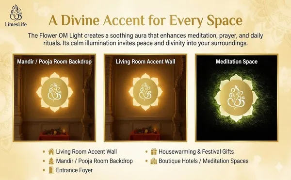FLOWER_GANESH_GOLD_WALL_LIGHT-_9_X_9_INCH