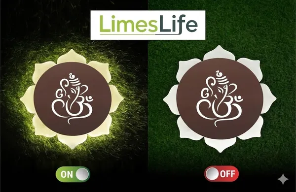 FLOWER_GANESH_ROSE_GOLD_WALL_LIGHT_-_9_X_9_INCH