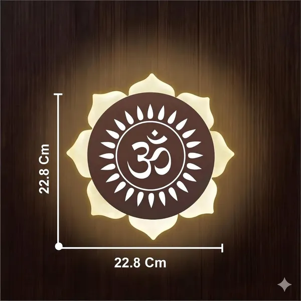 FLOWER_OM_ROSE_GOLD_WALL_LIGHT_-_9_X_9_INCH