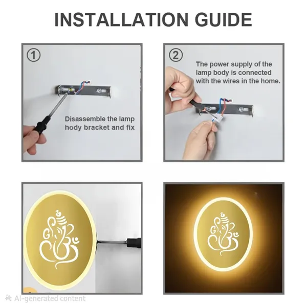 Oval_Ganesh_Gold_Wall_Light_-_9_INCH
