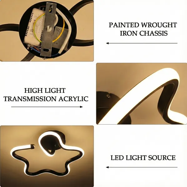 Star_Pantagram_LED_Ceiling_Cum_Wall_Light_-_10_X_10_INCH