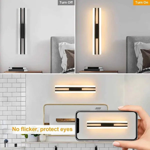 Sleek_Modern_Wall_Light_(Warm_White)_-_18_inch