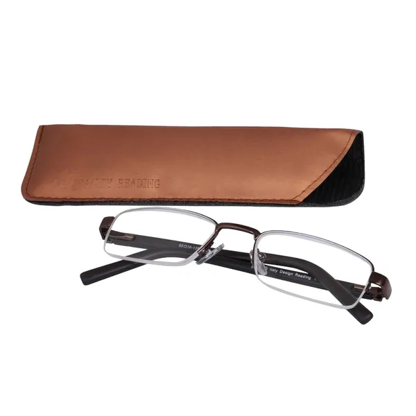 FREDDY_Half_Rim_Metal_reading_glasses_for_Unisex