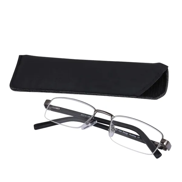 FREDDY_Half_Rim_Metal_reading_glasses_for_Unisex