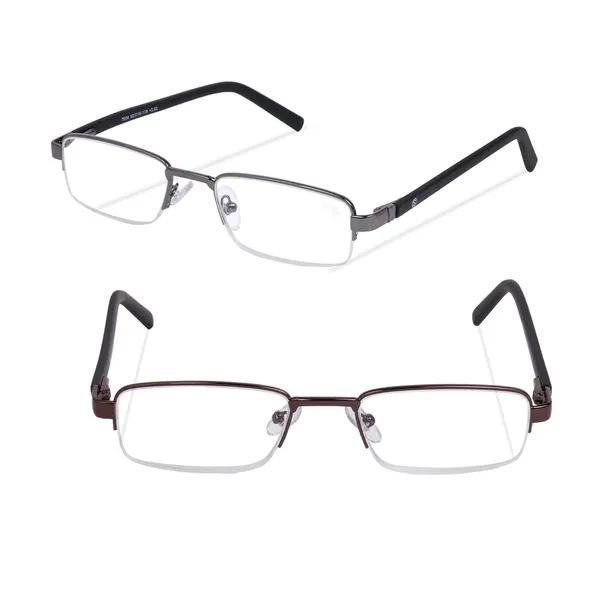 Freddy_Half_Rim_Metal_reading_glasses_combo_for_Unisex