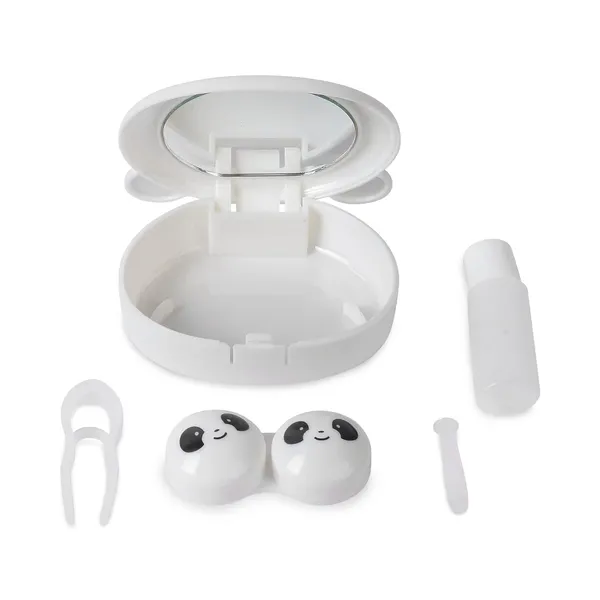 Freddy_Contact_Lens_Case_Box_with_Mirror,_Tweezer,_Applicator,_Solution_Bottle_&_Lens_Box_(Snow_White)