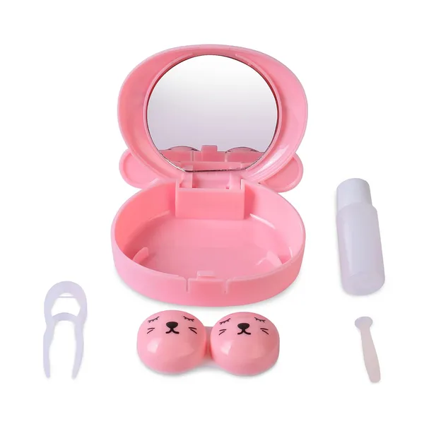 Freddy_Contact_Lens_Case_Box_with_Mirror,_Tweezer,_Applicator,_Solution_Bottle_&_Lens_Box_(Pink)