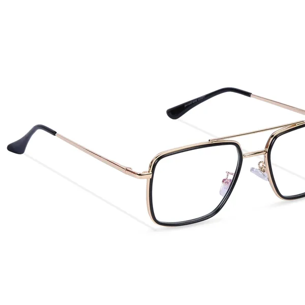 Freddy_Blue_Light_Blocking_Blue_Cut_Zero_Power_Anti-glare_Retro_Square_Eyeglasses_|UV_Protection_|_Unisex_|_Tony_Stark_|Eye_Protection_Frame_for_Computer/Tablet/Laptop/Mobile/TV