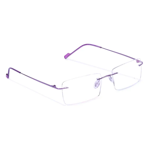 FREDDY_Rimless_Light_weight_Flexible_Spectacle_frame_|Frameless_Titanium_Rectangle_Shape_|For_Unisex|