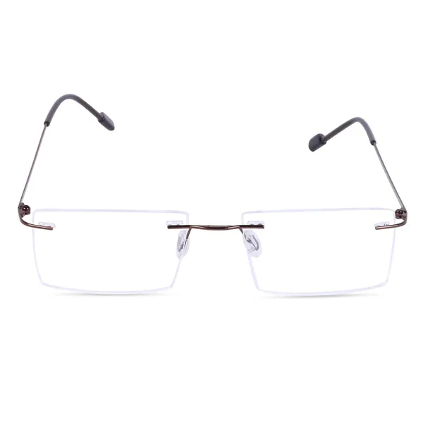FREDDY_Rimless_Light_weight_Flexible_Spectacle_frame_|Frameless_Titanium_Rectangle_Shape_|For_Unisex|