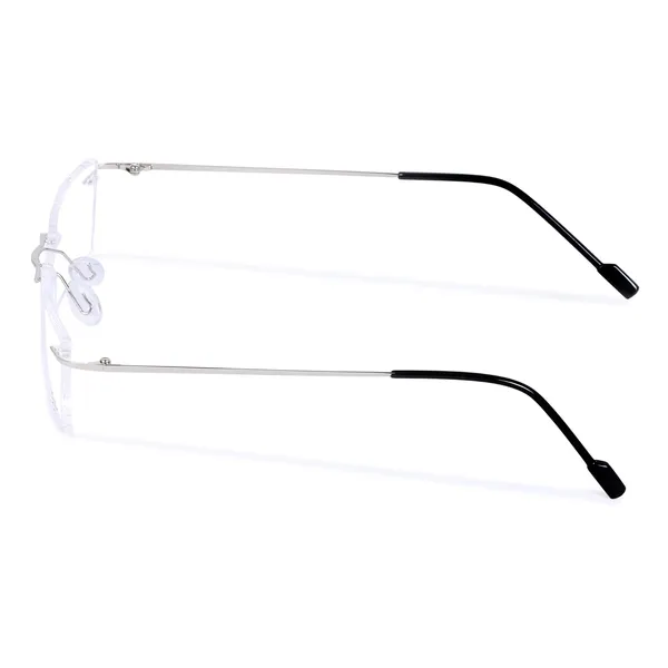 FREDDY_Rimless_Light_weight_Flexible_Spectacle_frame_|Frameless_Titanium_Rectangle_Shape_|For_Unisex|