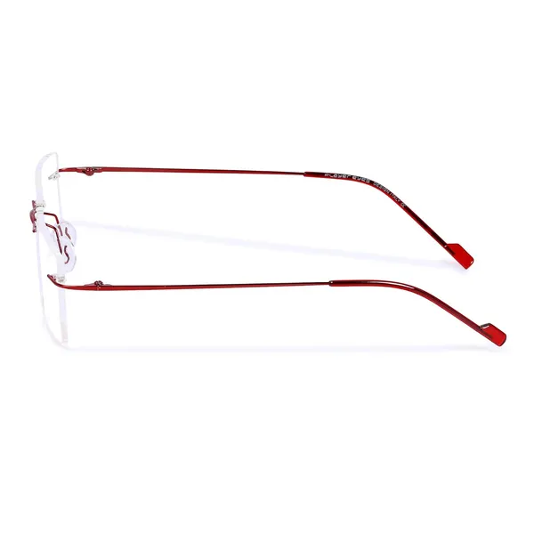 FREDDY_Rimless_Light_weight_Flexible_Spectacle_frame_|Frameless_Titanium_Rectangle_Shape_|For_Unisex|