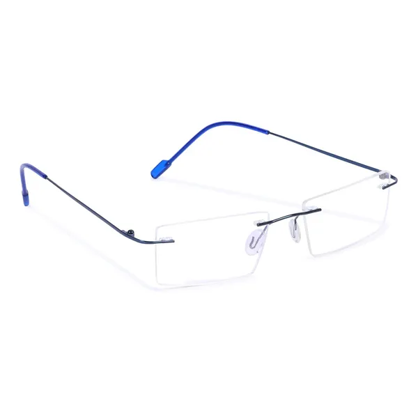 FREDDY_Rimless_Light_weight_Flexible_Spectacle_frame_|Frameless_Titanium_Rectangle_Shape_|For_Unisex|