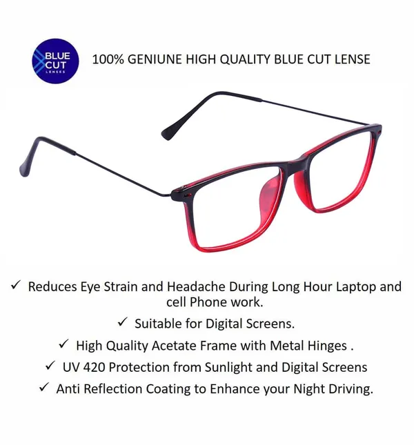 Freddy_Blue_Light_Blocking_Blue_Cut_Zero_Power_Anti-Glare_Rectangle_Eyeglasses_|UV_Protection_|_Unisex|_Eye_Protection_Frame_for_Computer/Tablet/Laptop/Mobile/TV