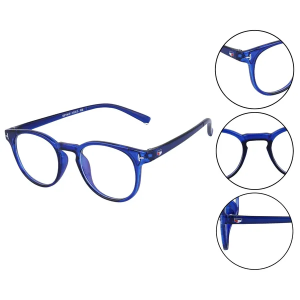 FREDDY_Clear_Lens_Full_Rim_Round_Spectacle_Frame_For_Unisex