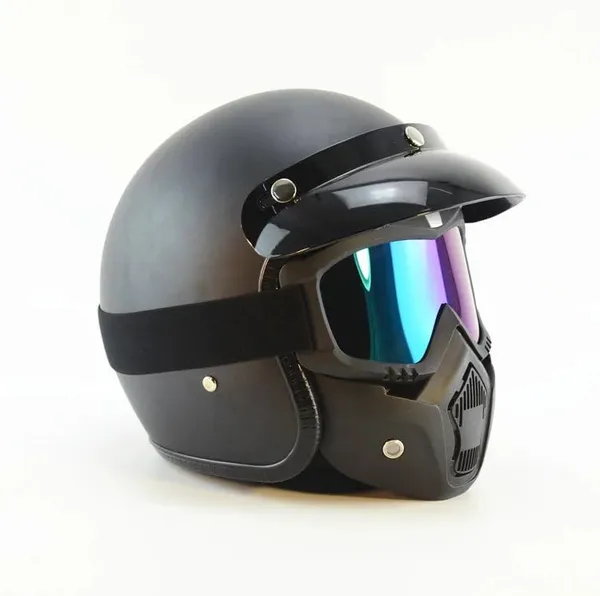 bio_clear_Reusable_Goggle_Mask_Anti_Scratch_Face_&_Eyewear_Windproof_Dirt_Shield_with_Soft_Foam_Padded_Detachable_Mouth_Filter_for_Cycling_Bike_Off_Road_Racing_Ride_Unisex_(Blue_Mercury)