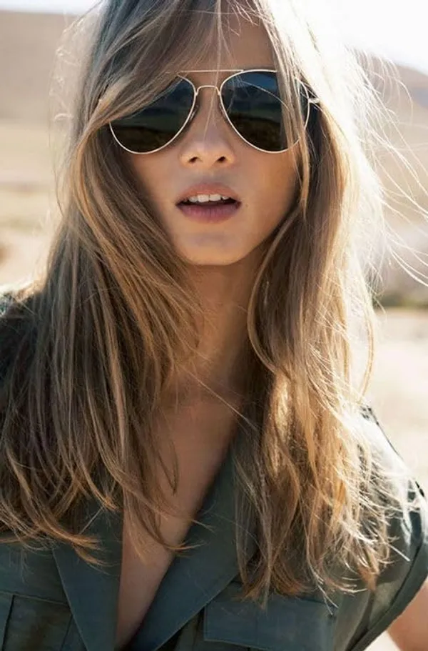 Freddy_Classic_Aviator_Sunglasses,_Golden_Metal_Frame,_Dark_Green_Lenses