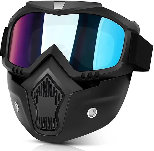 Blue_Mercury_Reusable_Goggle_Mask_Anti_Scratch_Face_&_Eyewear_Windproof_Dirt_Shield_With_Soft_Foam_Padded_Detachable_Mouth_Filter_For_Cycling_Bike_Off_Road_Racing_Ride_Unisex_(Mercury)