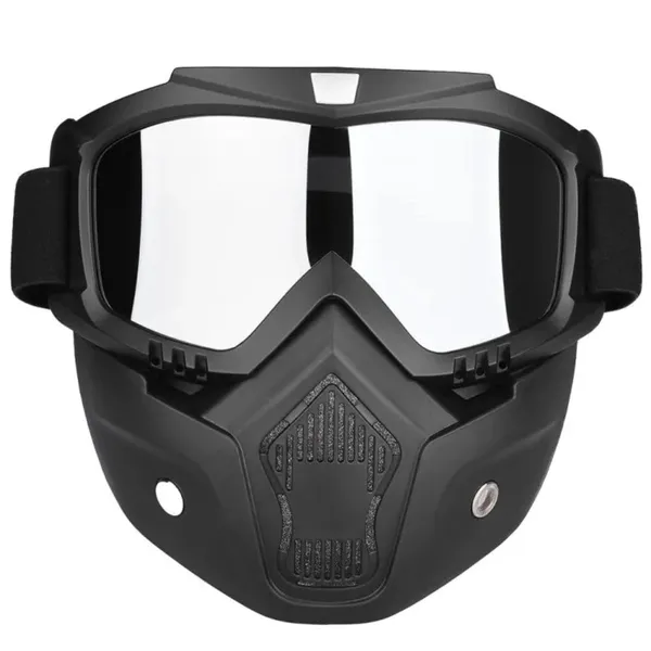 Black_Reusable_Goggle_Mask_Anti_Scratch_Face_&_Eyewear_Windproof_Dirt_Shield_With_Soft_Foam_Padded_Detachable_Mouth_Filter_For_Cycling_Bike_Off_Road_Racing_Ride_Unisex_(Mirror_Silver)