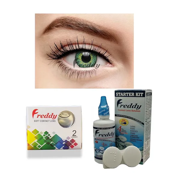 Green_Monthly_Color_Contact_Lenses_(Zero_Power)_With_Free_Lens_Solution_&_Lens_Case/Container_Kit