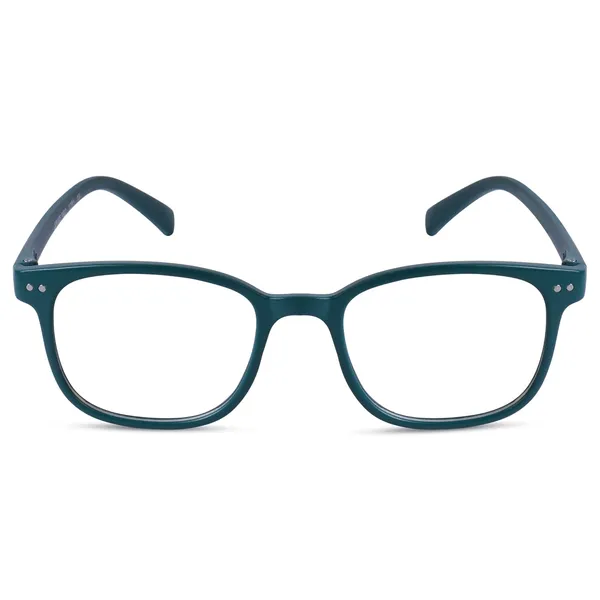 Forest_Green_Frame_With_Clear_Lens_Full_Rim_Square_Spectacle_Frame_For_Unisex