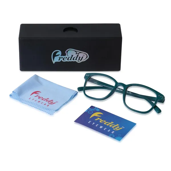 Forest_Green_Frame_With_Clear_Lens_Full_Rim_Square_Spectacle_Frame_For_Unisex